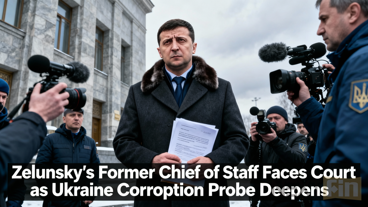 Zelensky's Former Chief of Staff Faces Court as Ukraine Corruption Probe Deepens