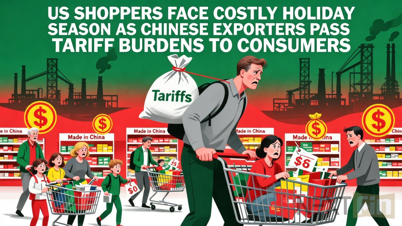 US Shoppers Face Costly Holiday Season as Chinese Exporters Pass Tariff Burdens to Consumers