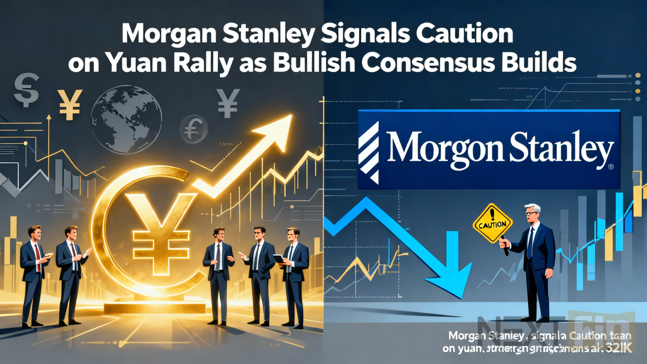 Morgan Stanley Signals Caution on Yuan Rally as Bullish Consensus Builds