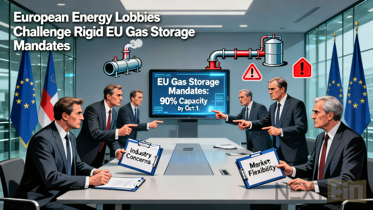 European Energy Lobbies Challenge Rigid EU Gas Storage Mandates