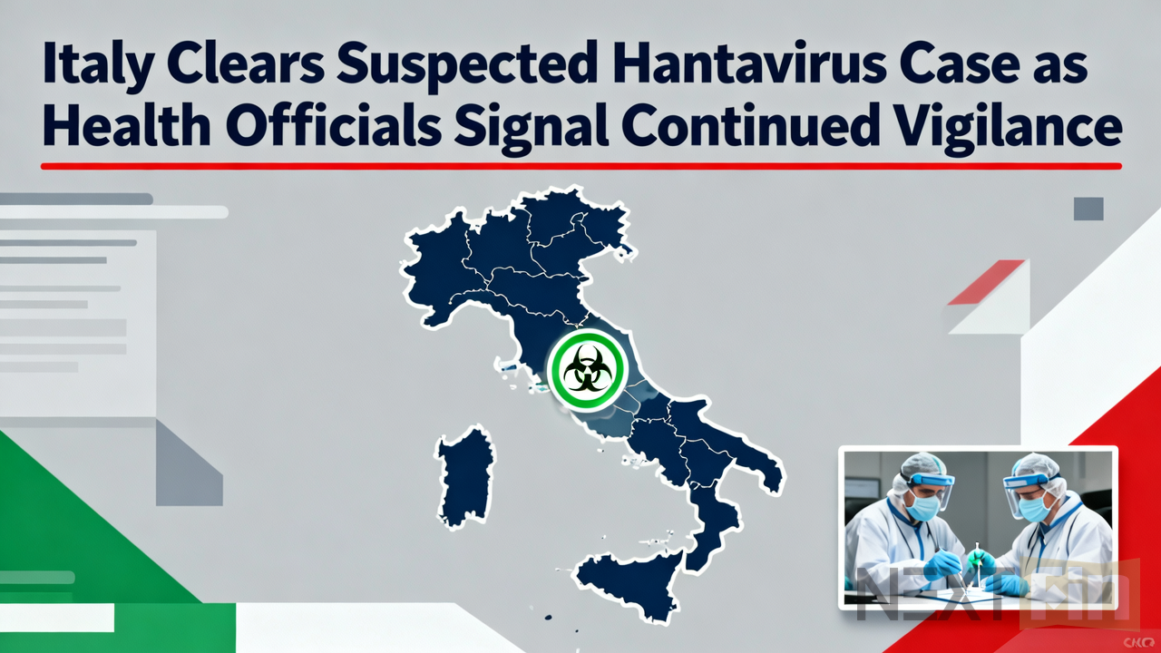 Italy Clears Suspected Hantavirus Case as Health Officials Signal Continued Vigilance