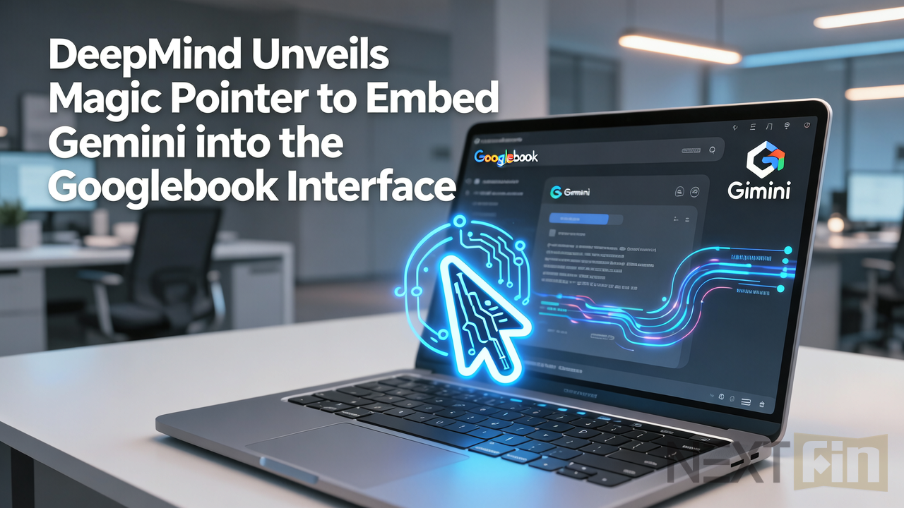 DeepMind Unveils Magic Pointer to Embed Gemini into the Googlebook Interface