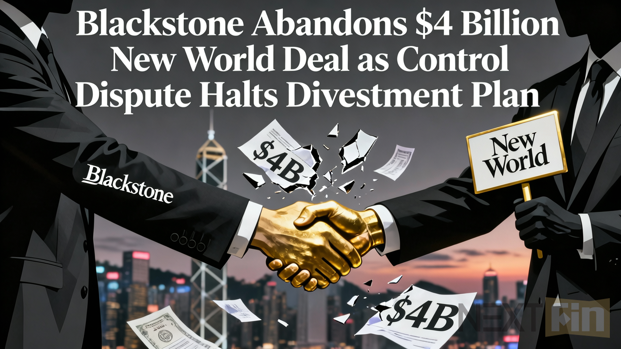 Blackstone Abandons $4 Billion New World Deal as Control Dispute Halts Divestment Plan