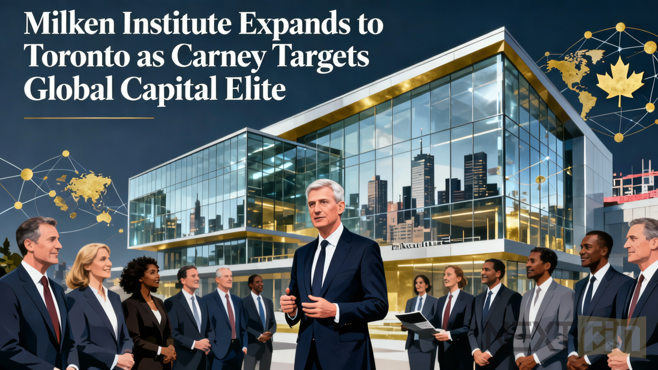 Milken Institute Expands to Toronto as Carney Targets Global Capital Elite