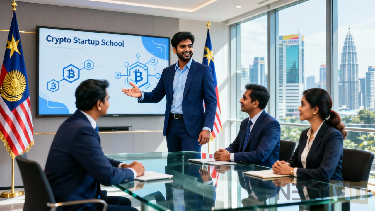 Srinivasan Pitches Crypto Startup School to Malaysian Officials