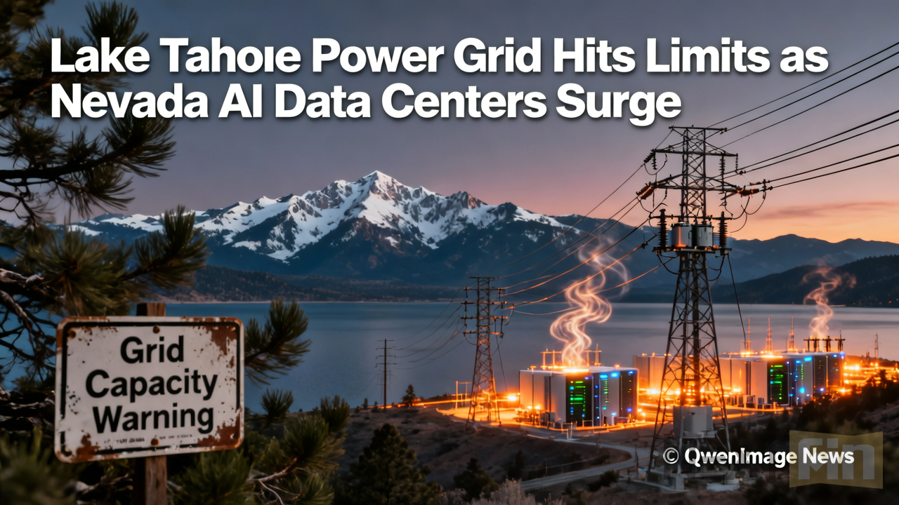 Lake Tahoe Power Grid Hits Limits as Nevada AI Data Centers Surge