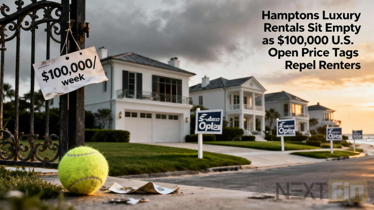 Hamptons Luxury Rentals Sit Empty as $100,000 U.S. Open Price Tags Repel Renters