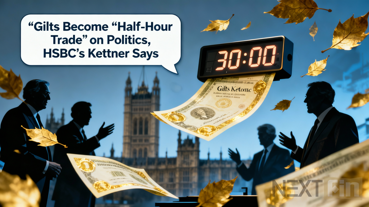 Gilts Become ‘Half-Hour Trade’ on Politics, HSBC’s Kettner Says