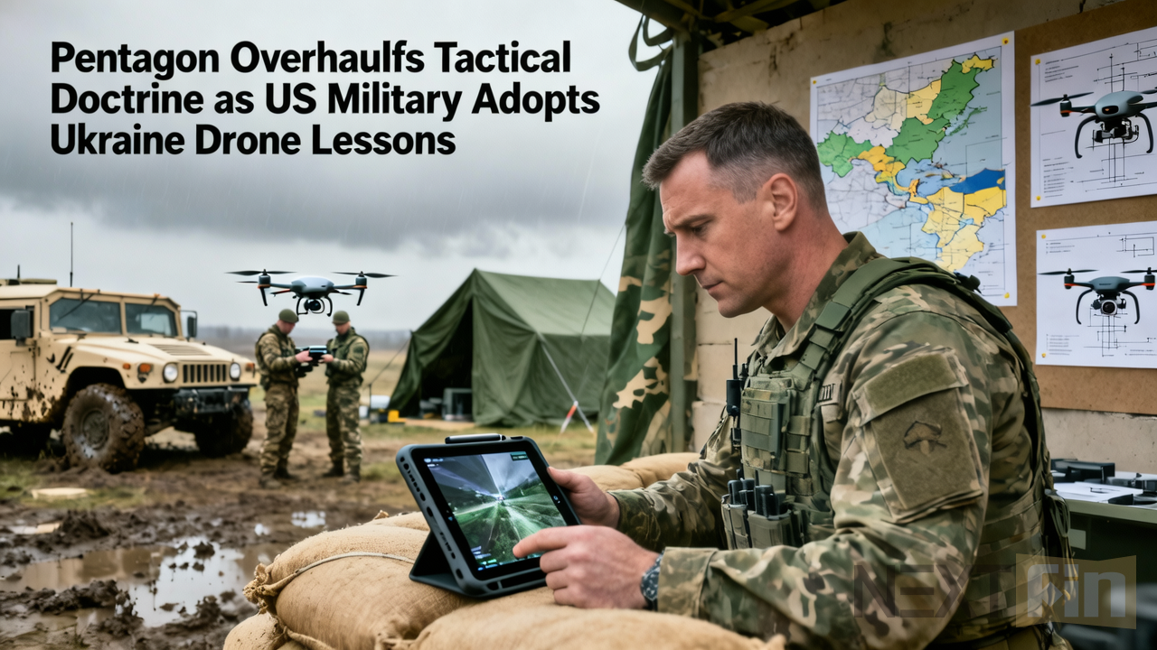 Pentagon Overhauls Tactical Doctrine as US Military Adopts Ukraine Drone Lessons