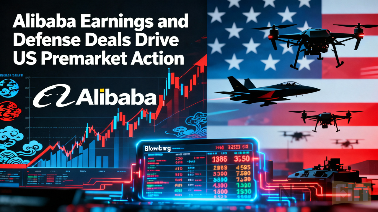 Alibaba Earnings and Defense Deals Drive US Premarket Action