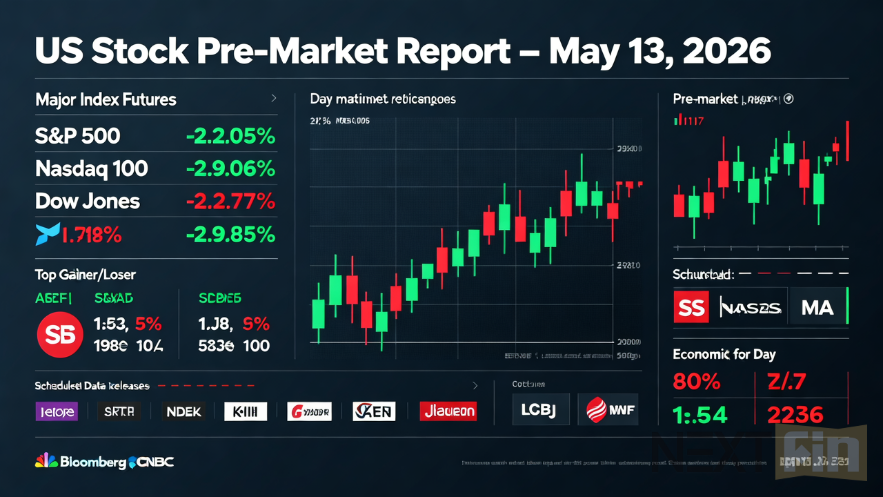 US Stock Pre-Market Report - May 13, 2026