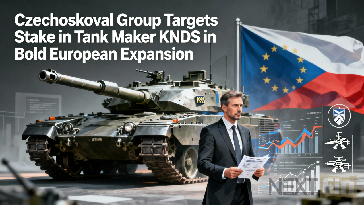 Czechoslovak Group Targets Stake in Tank Maker KNDS in Bold European Expansion