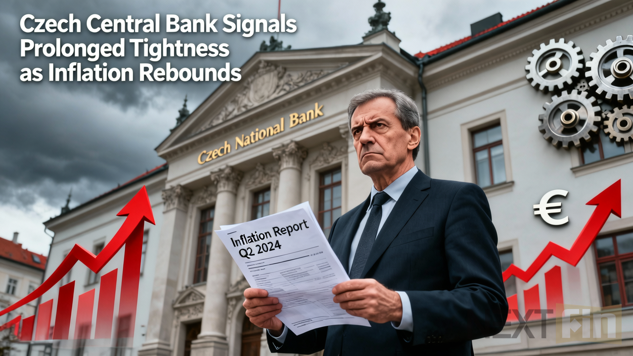 Czech Central Bank Signals Prolonged Tightness as Inflation Rebounds