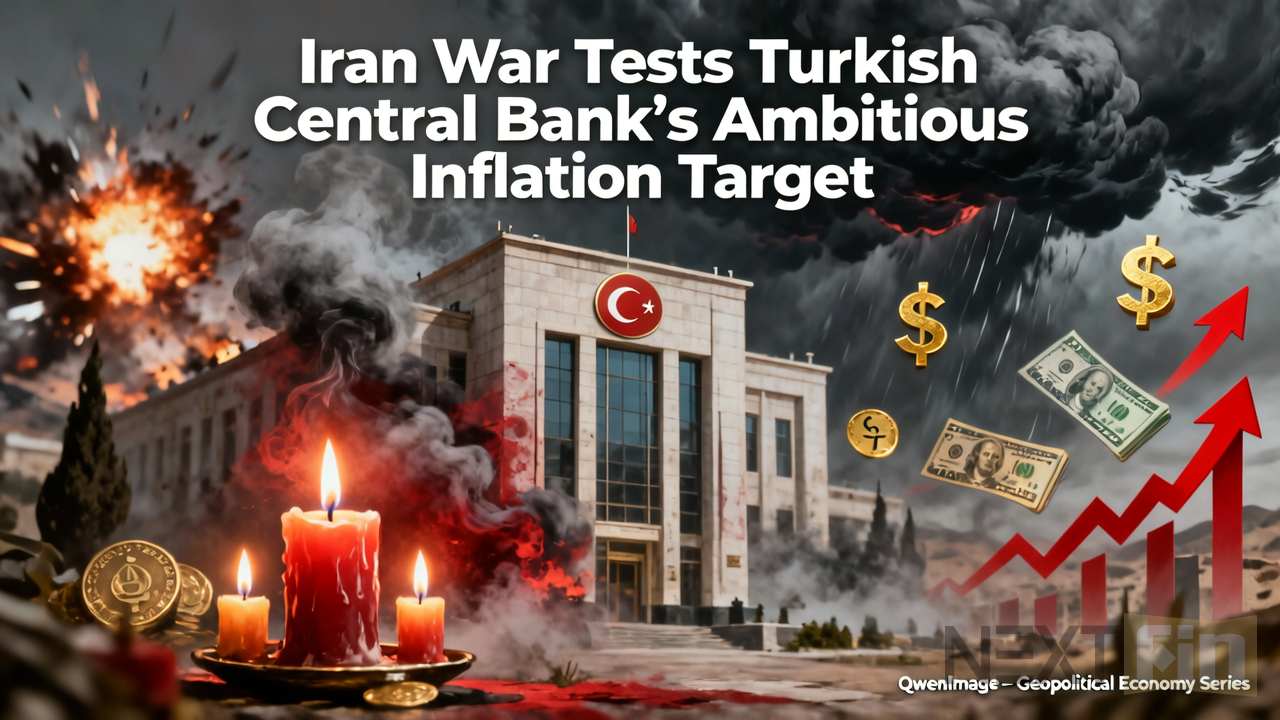 Iran War Tests Turkish Central Bank’s Ambitious Inflation Target
