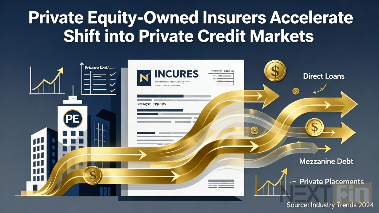 Private Equity-Owned Insurers Accelerate Shift into Private Credit Markets