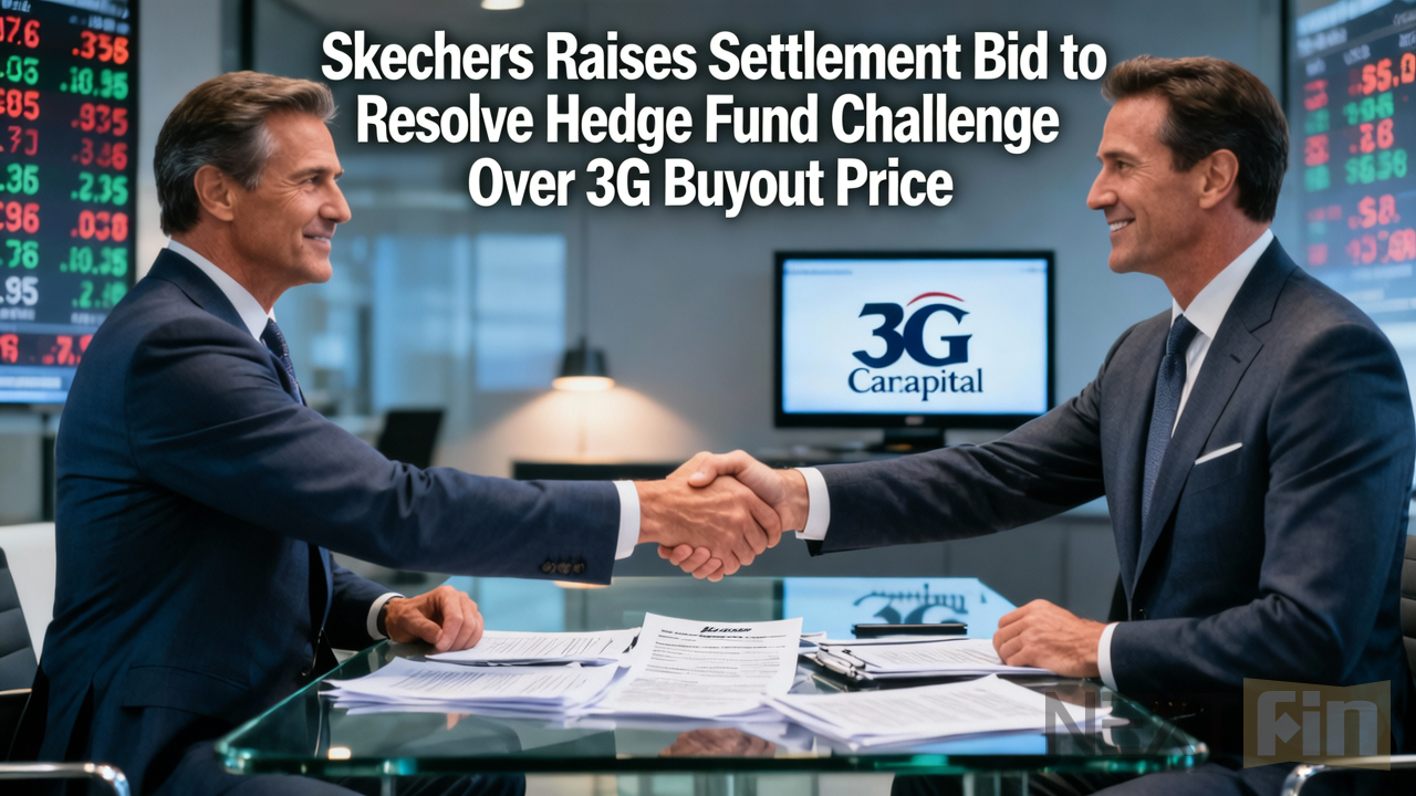 Skechers Raises Settlement Bid to Resolve Hedge Fund Challenge Over 3G Buyout Price