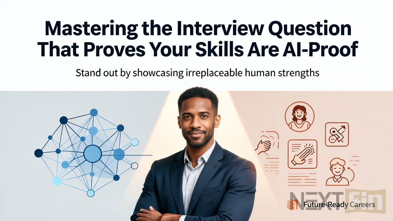 Mastering the Interview Question That Proves Your Skills Are AI-Proof