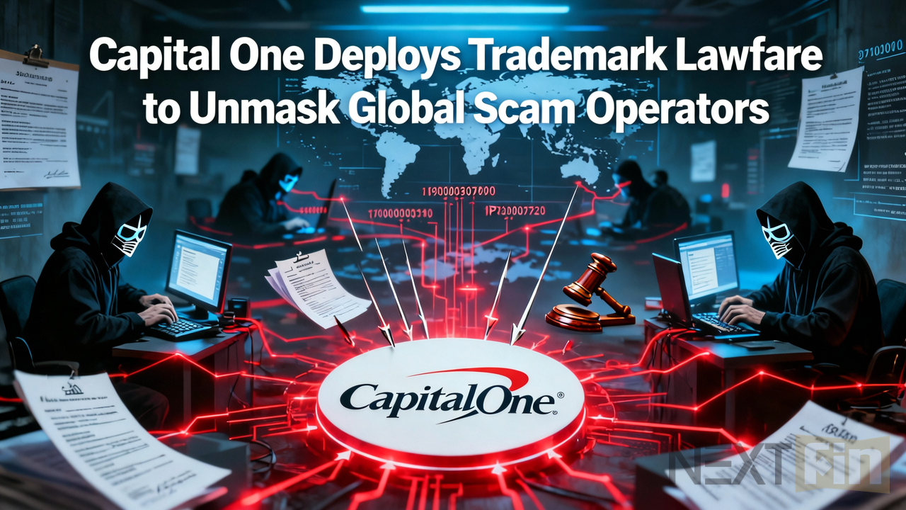 Capital One Deploys Trademark Lawfare to Unmask Global Scam Operators