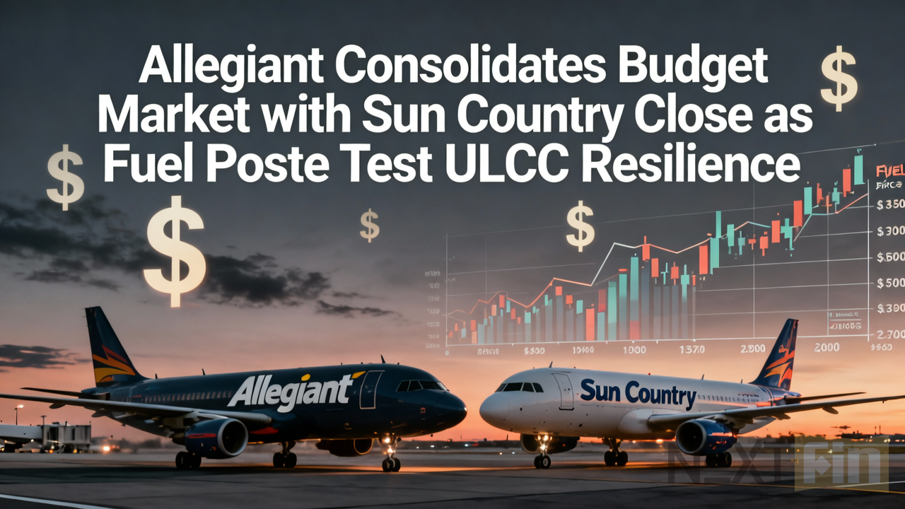 Allegiant Consolidates Budget Market with Sun Country Close as Fuel Costs Test ULCC Resilience