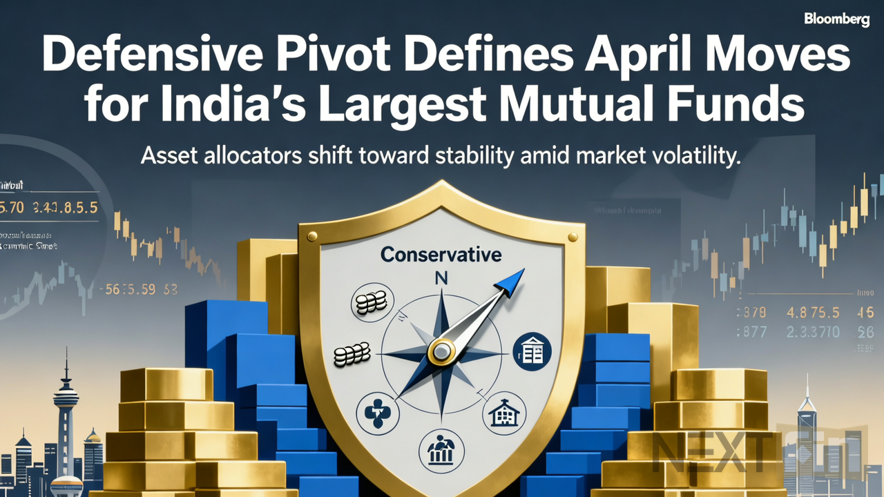Defensive Pivot Defines April Moves for India’s Largest Mutual Funds