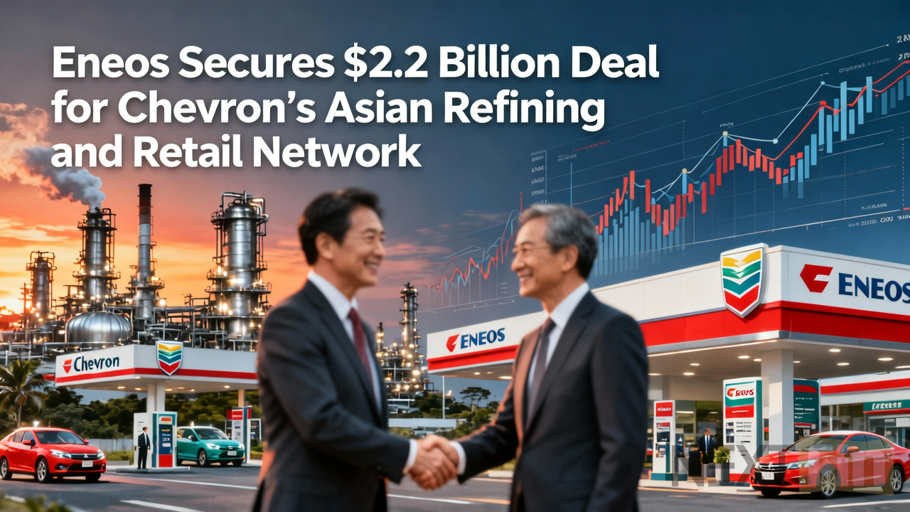 Eneos Secures $2.2 Billion Deal for Chevron’s Asian Refining and Retail Network