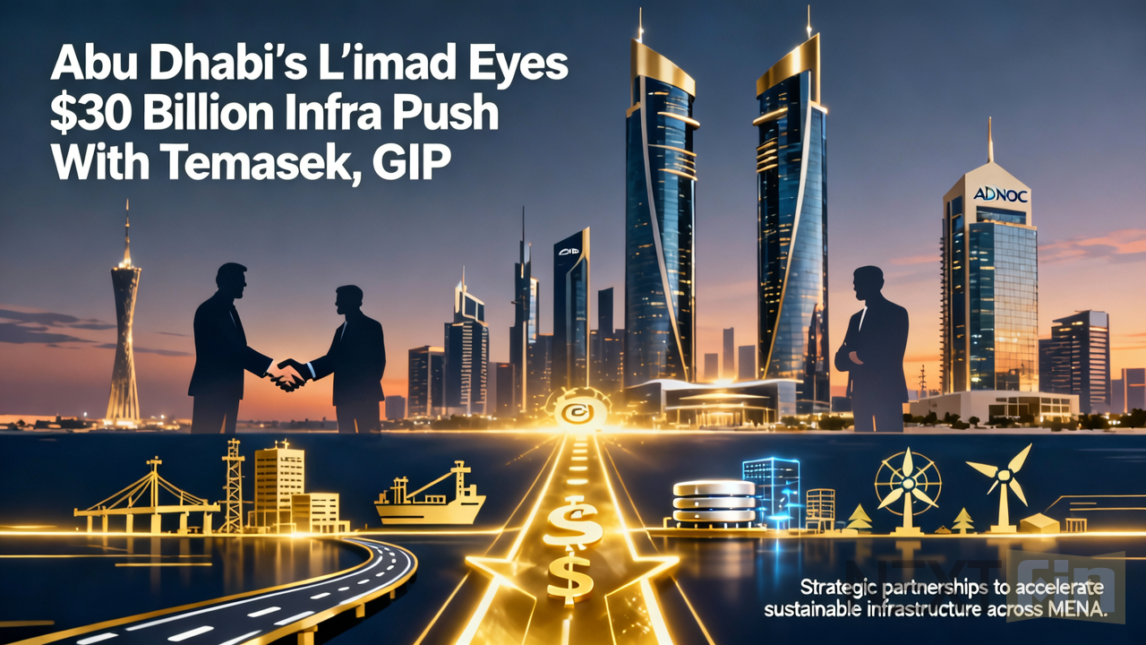Abu Dhabi’s L’imad Eyes $30 Billion Infra Push With Temasek, GIP