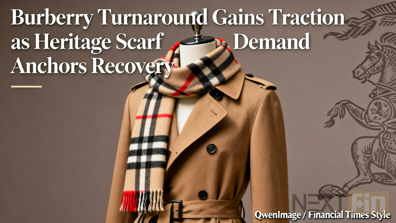 Burberry Turnaround Gains Traction as Heritage Scarf Demand Anchors Recovery
