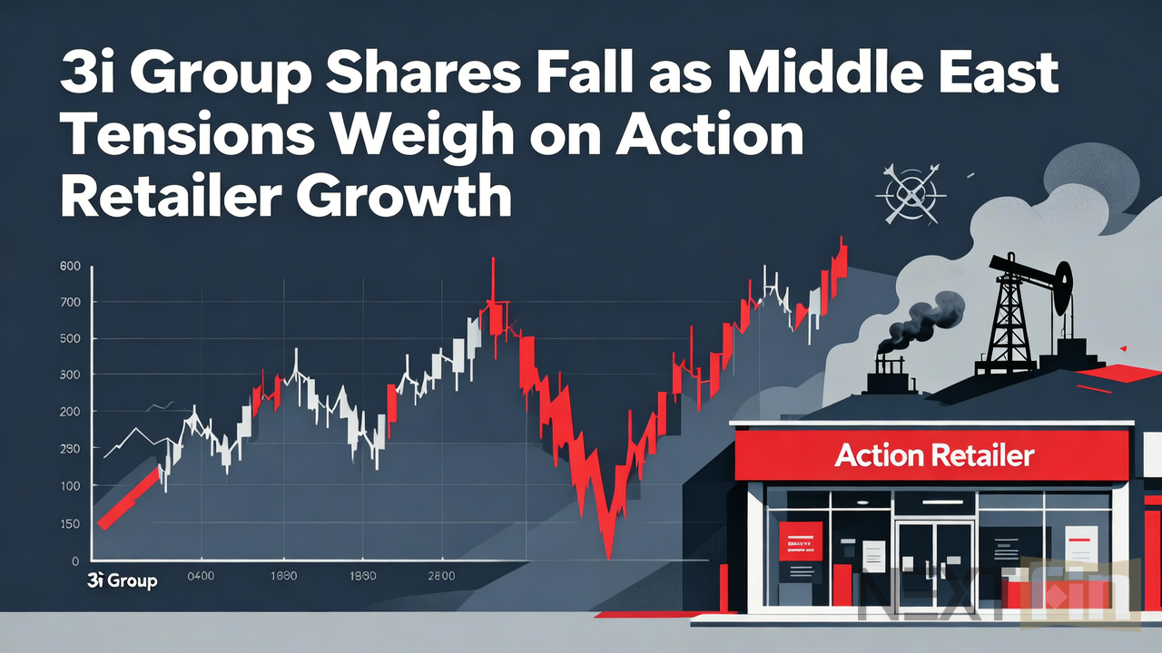 3i Group Shares Fall as Middle East Tensions Weigh on Action Retailer Growth