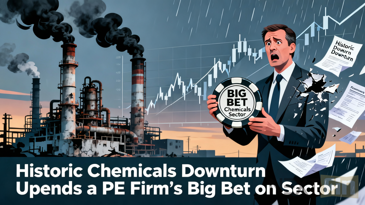 Historic Chemicals Downturn Upends a PE Firm’s Big Bet on Sector