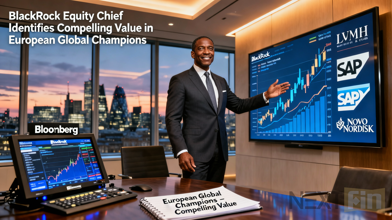 BlackRock Equity Chief Identifies Compelling Value in European Global Champions