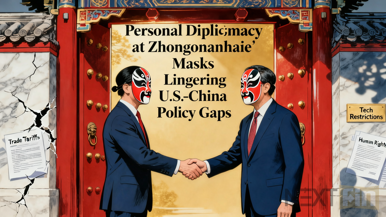 Personal Diplomacy at Zhongnanhai Masks Lingering U.S.-China Policy Gaps