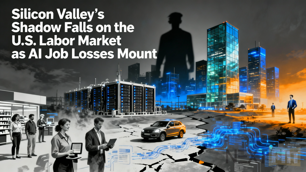 Silicon Valley’s Shadow Falls on the U.S. Labor Market as AI Job Losses Mount