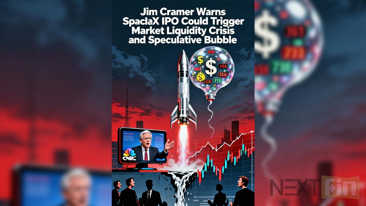 Jim Cramer Warns SpaceX IPO Could Trigger Market Liquidity Crisis and Speculative Bubble