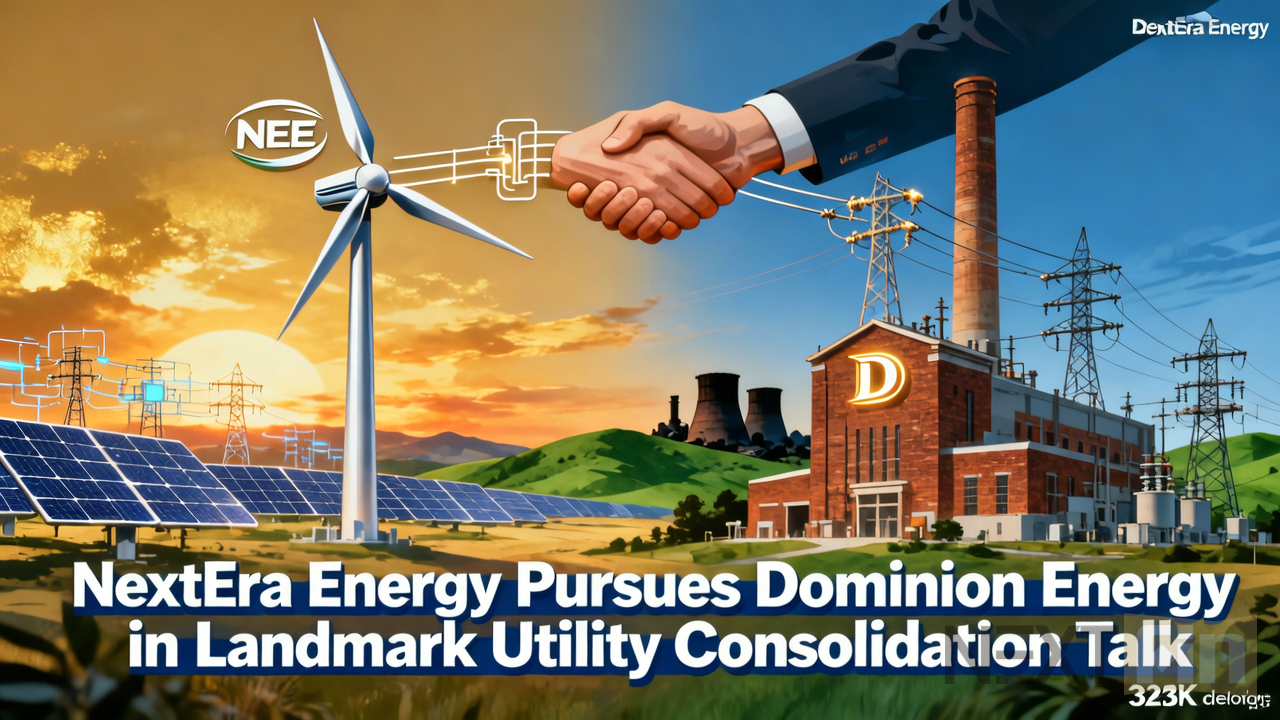 NextEra Energy Pursues Dominion Energy in Landmark Utility Consolidation Talk