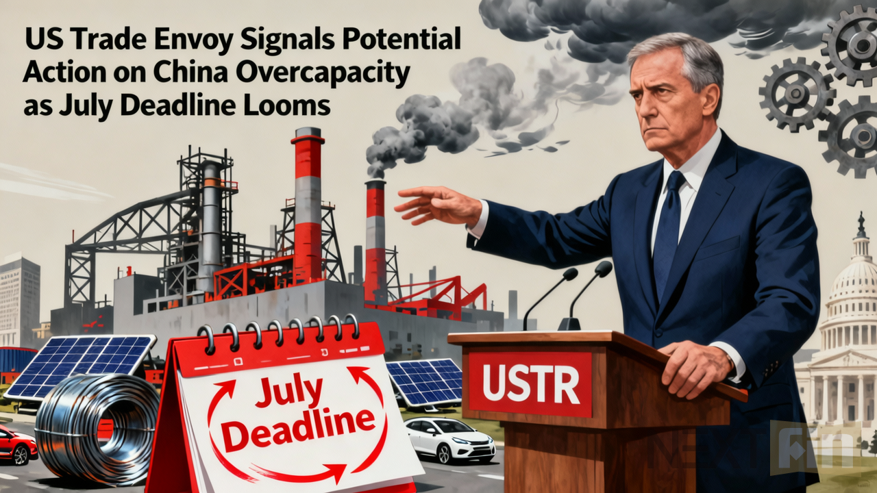 US Trade Envoy Signals Potential Action on China Overcapacity as July Deadline Looms
