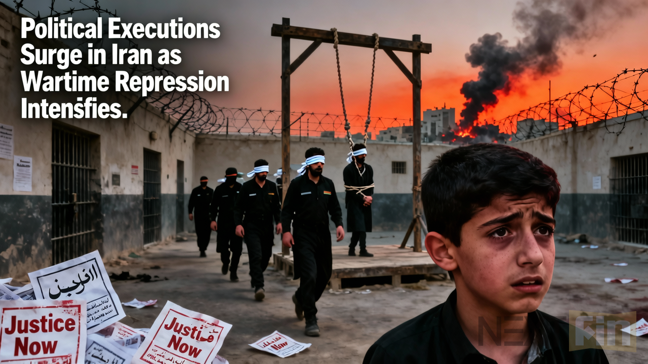 Political Executions Surge in Iran as Wartime Repression Intensifies