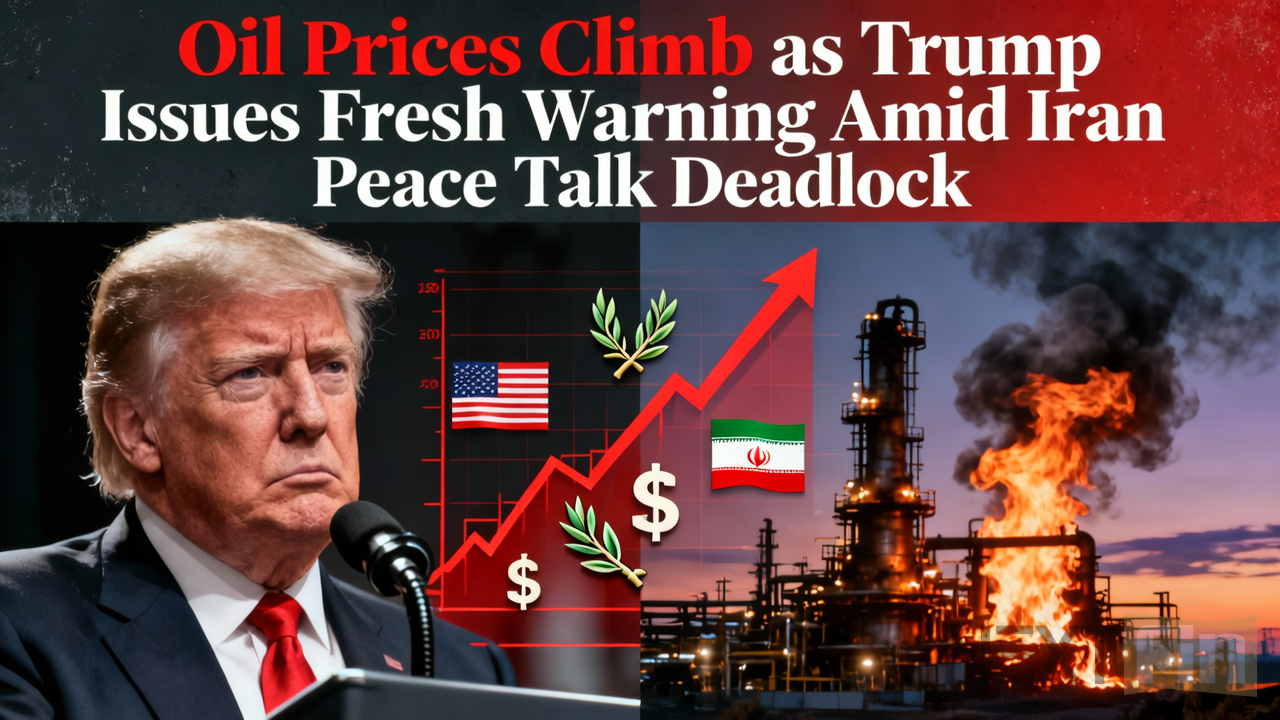 Oil Prices Climb as Trump Issues Fresh Warning Amid Iran Peace Talk Deadlock