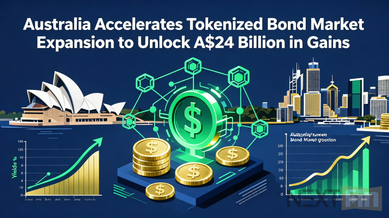 Australia Accelerates Tokenized Bond Market Expansion to Unlock A$24 Billion in Gains