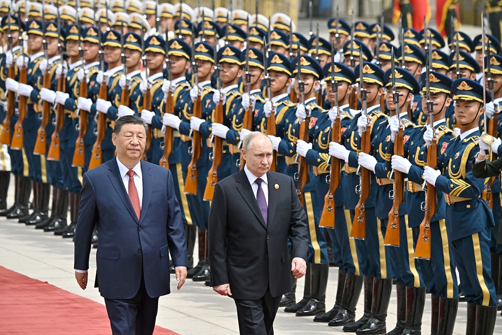 Xi Welcomes Putin to Beijing Days After Trump Departure