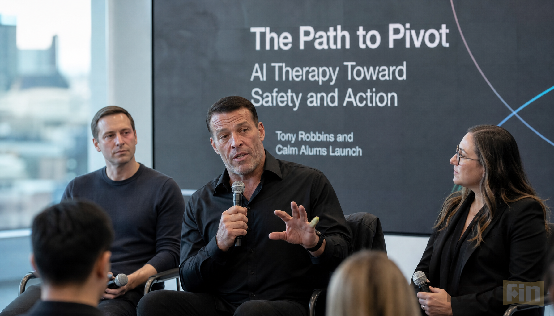 Tony Robbins and Calm Alums Launch The Path to Pivot AI Therapy Toward Safety and Action