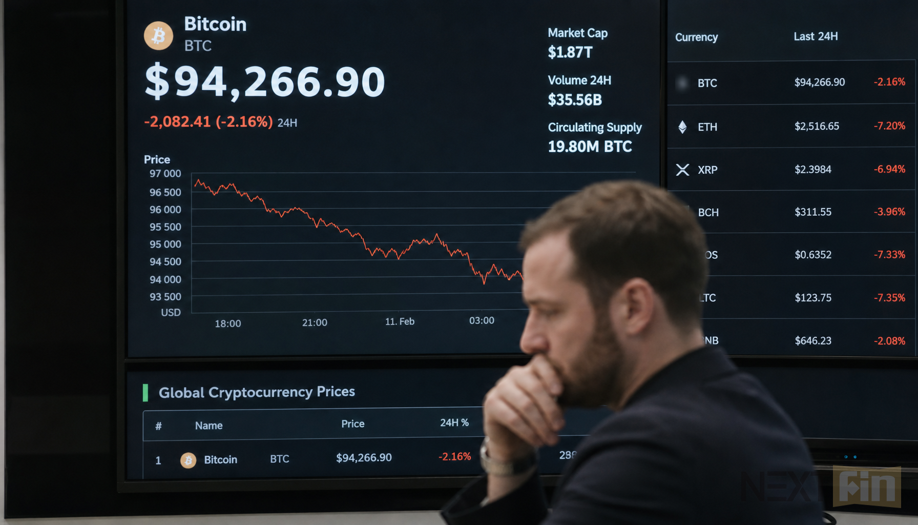 Bitcoin Slides to Five-Week Low as Geopolitical Tensions and ETF Outflows Chill Crypto Markets