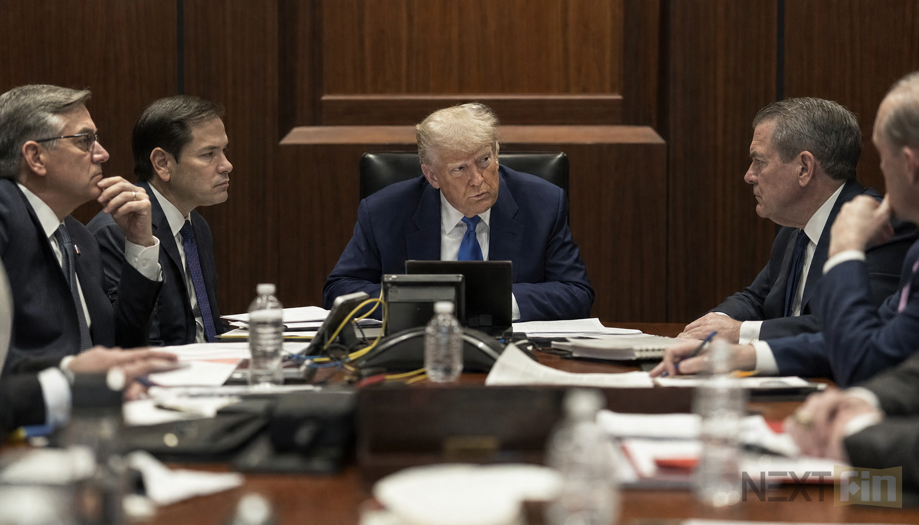 Trump Convenes Situation Room for Final Determination on Iran Peace Deal
