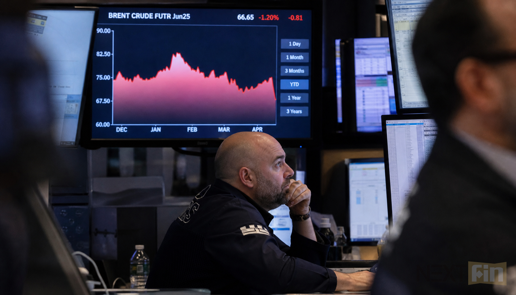 Brent Oil Posts Biggest Monthly Loss in Six Years as Market Bets on U.S.-Iran Deal