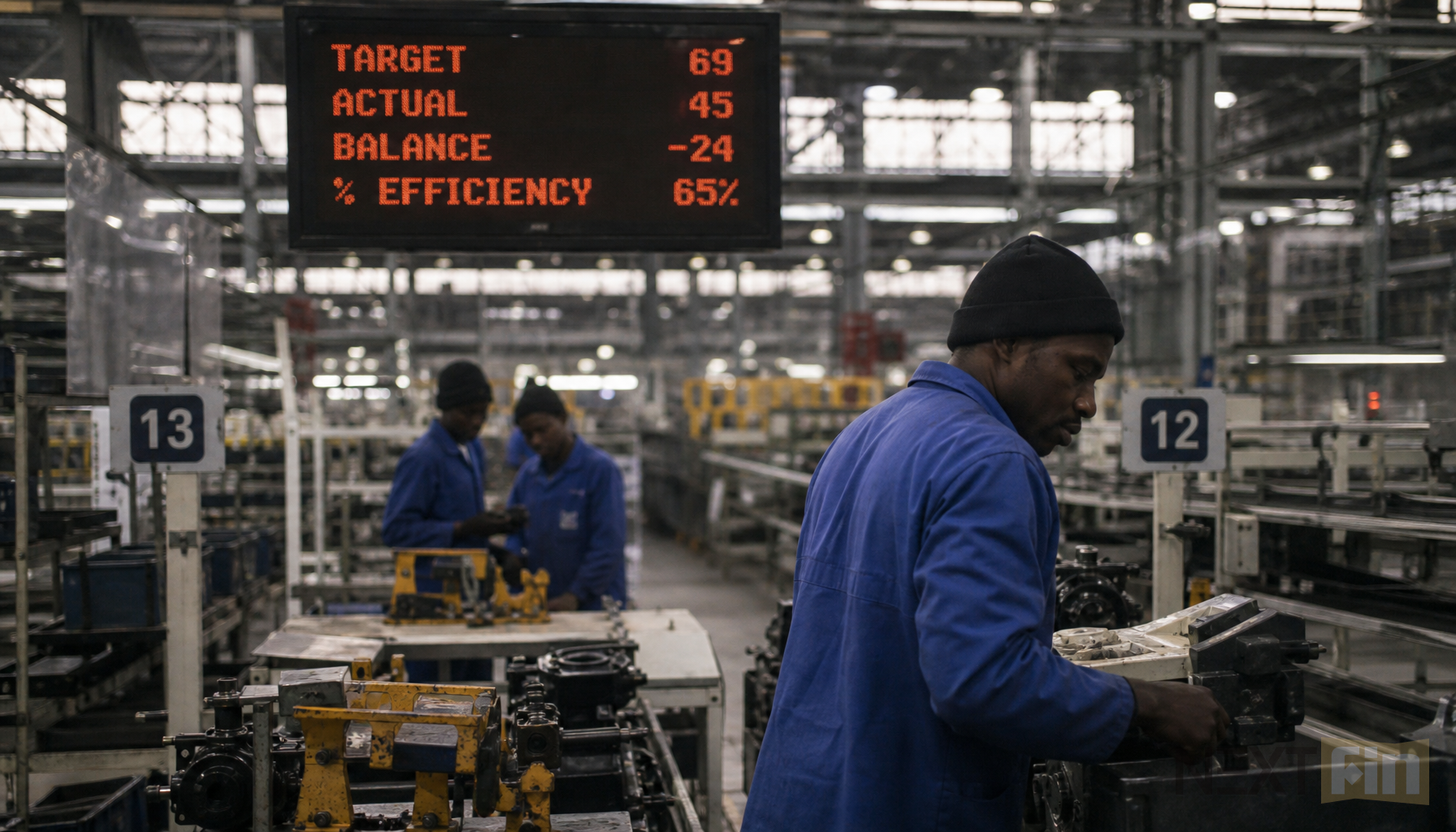 South Africa Factory Sentiment Worsens as Demand Fades and Geopolitical Risks Mount