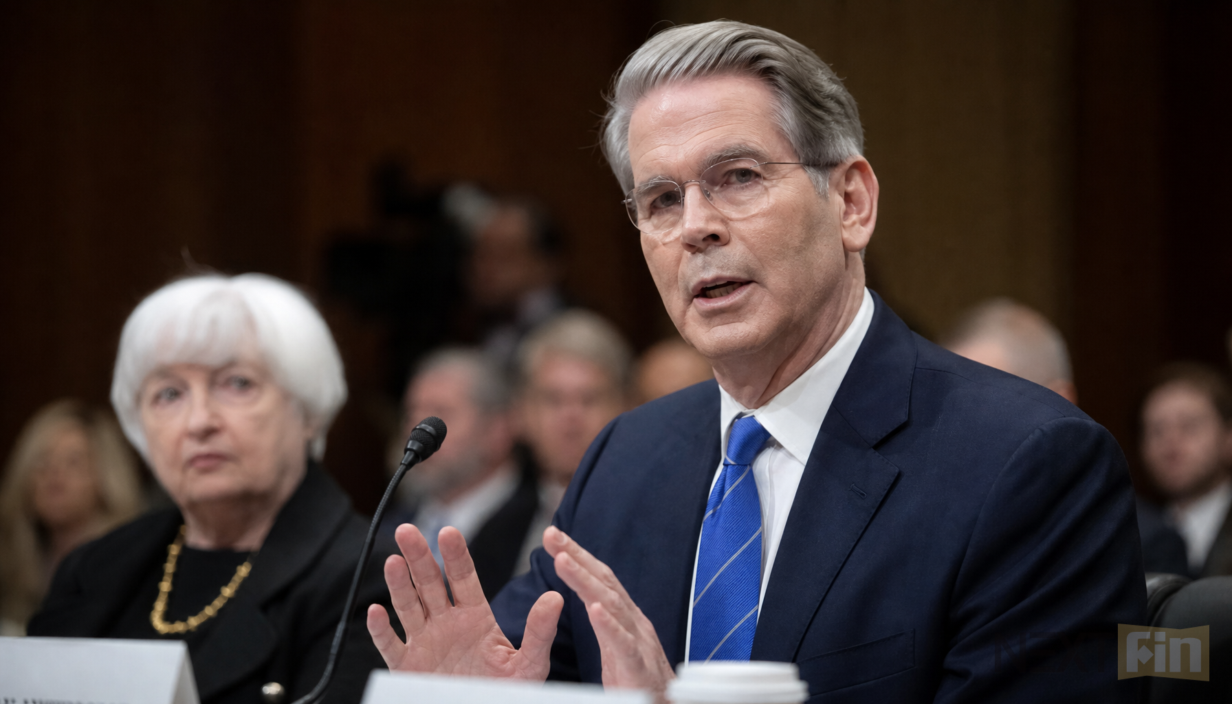Bessent Echoes Yellen’s Inflation Rhetoric With ‘Short-Term Blip’ Label