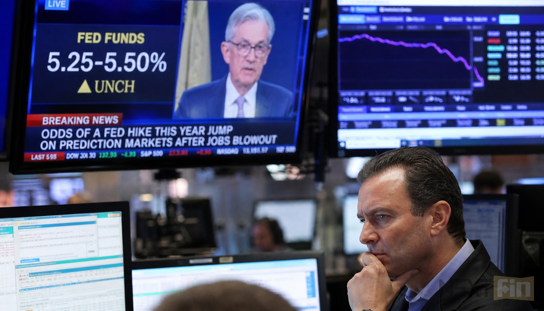 Odds of a Fed Hike This Year Jump on Prediction Markets After Jobs Blowout