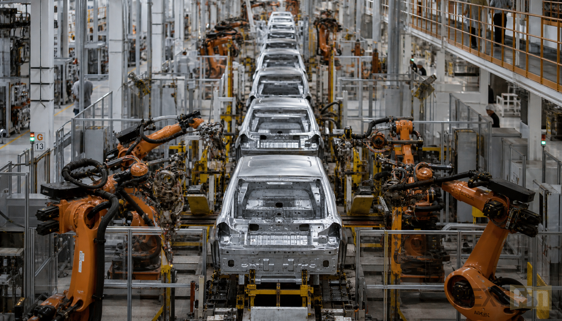German Industry Output Rises for First Time Since War Began