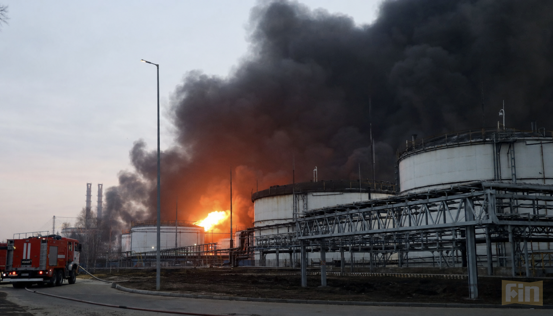 Ukraine’s strikes on Russian fuel and military sites raise the cost of war