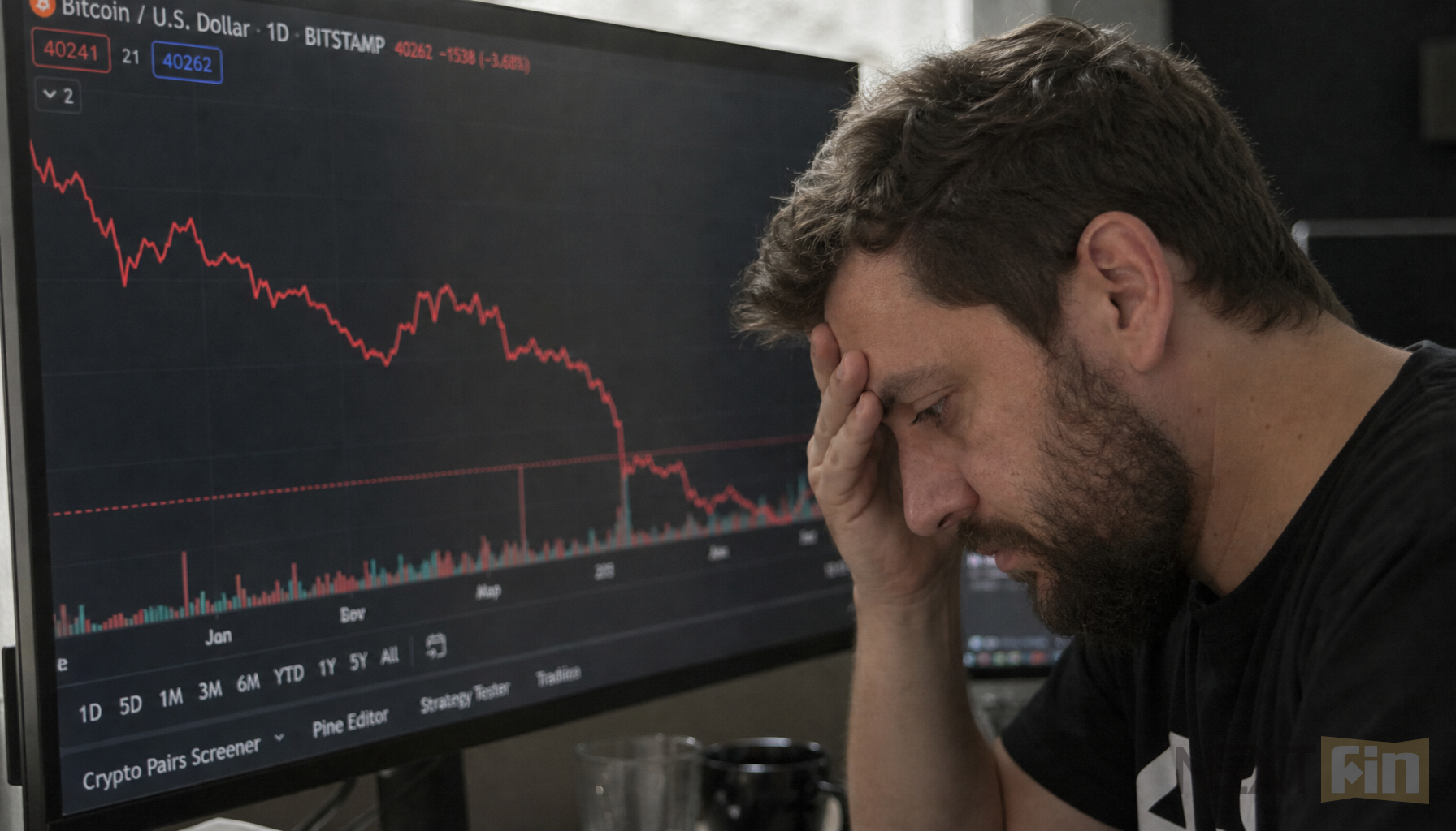 Bitcoin’s latest slide pushes more than half of supply into unrealized loss