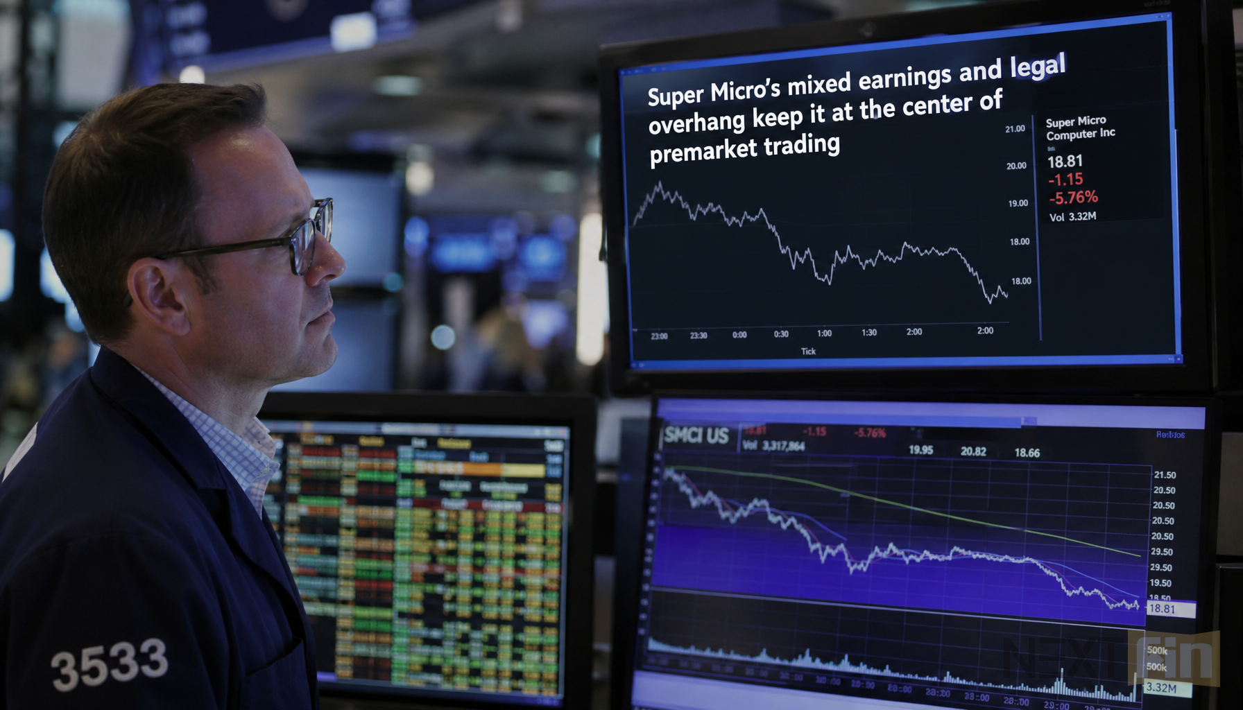 Super Micro’s mixed earnings and legal overhang keep it at the center of premarket trading